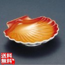 シェーンバルド スカラップシェル 茶 ラウンド型 0298-13B 写真1