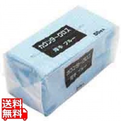 カウンタークロスレギュラー厚手(80枚入)ブルーCW-80B 写真1