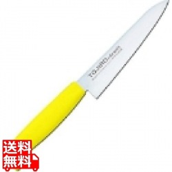トウジロウ カラー庖丁 ペテイーナイフ 12cm F-140Y 黄 写真1