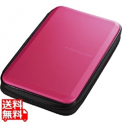 ブルーレイディスク対応セミハードケース(56枚収納・ピンク) 写真1