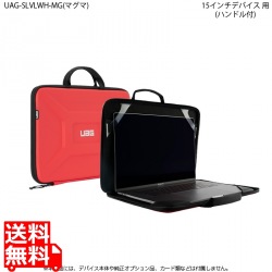 UAG社製 15インチ用 LARGE SLEEVE ハンドル付き (マグマ) 写真1