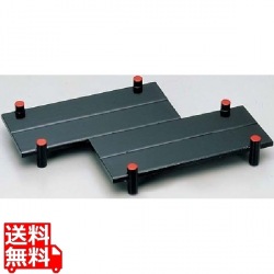 黒塗り八ツ橋(天朱・大) 写真1