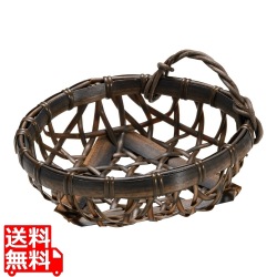 樹脂 ユリカズラ付 茶 15号 91-034B 写真1