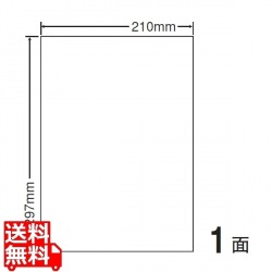 和紙ラベル 297mm×210mm A4版 297mm×210mm 60シート 写真1
