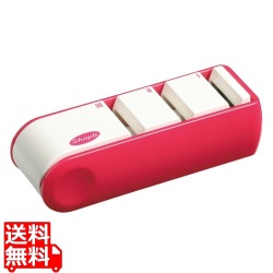 シャプレ ダイアモンド付トリプルシャープナー FC-460 ローズピンク 写真1