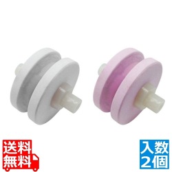 セラミックシャープナーNo220用スペア(粗/中)2個台紙付 写真1