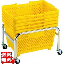 スーパー篭用台車 大用 写真1