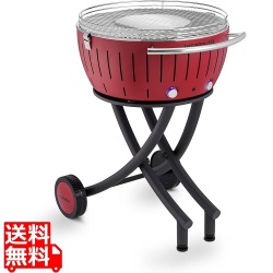 ロータスグリル G-RO-600LC レッド(キャリーケース付) 写真1