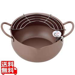 極み揚 温度計付深型揚げもの鍋 20cm FA-200 写真1