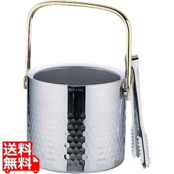 アロー 18-8二重アイスペール (トング付) 写真1