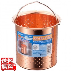 純銅(板) 排水口ゴミ受け 深型 H-475 写真1