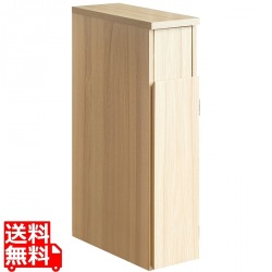 ダストボックス スリム 30L 高さ80 DB-F170 ナチュラル 宮武製作所 | キッチン リビング スリム 写真1