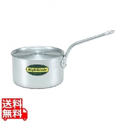 ハイグレード アルミ片手鍋 目盛付 15cm(1.6L) 写真1