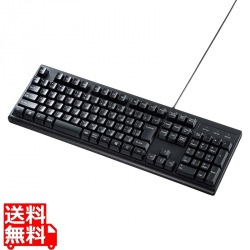 日本語109キーボード 抗菌防水防塵タイプ 写真1