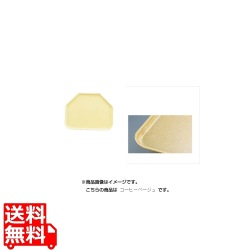 トラペゾイドトレー1418TR ギャラクシーコーヒーベージュ 写真1