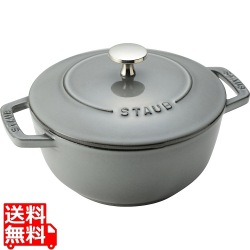 ストウブ Wa-NABE(ワナベ) グレー 18cm 写真1