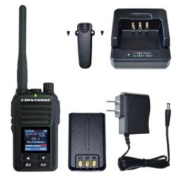 FIRSTCOM デジタルトランシーバー UHFデジタル簡易無線登録局 5W 30ch 充電器等付属 写真1