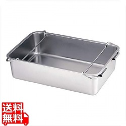 TKG ステンレス 運搬バット 手付 3枚取 写真1