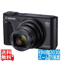 デジタルカメラ PowerShot SX740 HS (ブラック) 写真1