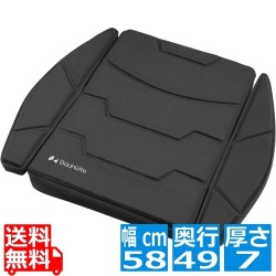 ゲーミング座布団ラージ ブラック 写真1