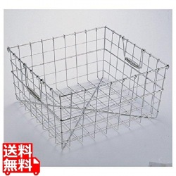 18-8食器篭B-4 48×39×20cmテーパー付 写真1