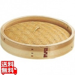 安心コート加工 杉 中華セイロ 蓋21cm 写真1