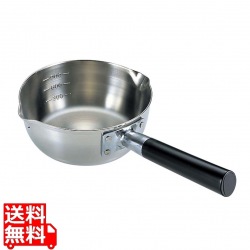 プロ仕様 三層鋼 行平鍋(目盛付)WK-251 16cm 写真1