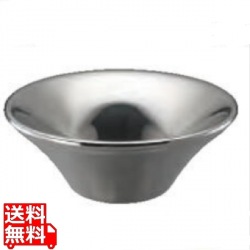 メタル丼フラワー 厚口 ステンレスミラー磨き仕様 写真1