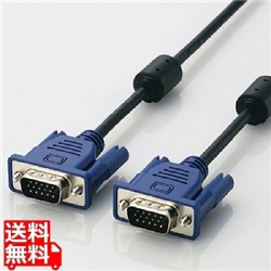 RoHS準拠 D-Sub15ピン(ミニ)ケーブル 写真1