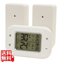 ツインワイヤレス温度計 TD-8401 写真1