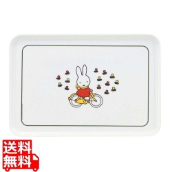 メラミン子供食器 ミッフィー トレイ M-34C1 写真1