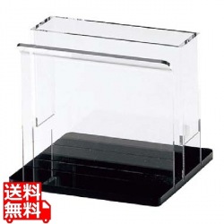 えいむ アクリル ナフキン&ブック立て NT-26 黒 写真1