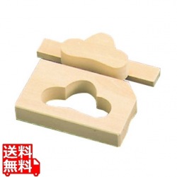 EBM ひのき 押し型(ライス型)松 写真1