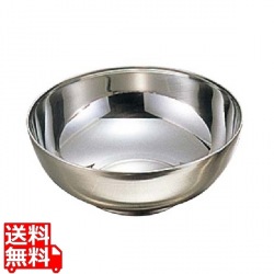 朝鮮食器 18-8 極厚 汁碗 直径135×H53 写真1