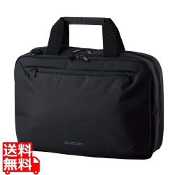 ビジネスバッグ パソコンバッグ 出張 大容量 15.6インチ 2way 撥水加工 ポリエステル ショルダーベルト付き おすすめ メンズ 写真1