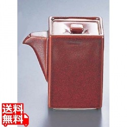 柿釉 スタック角ダシ入 T03-183 小 写真1