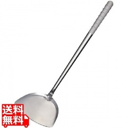 オールステンレス ブラスト加工 中華ヘラ 大 写真1