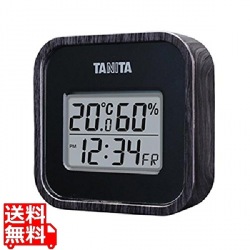 デジタル温湿度計 TT-571-BK ブラック 写真1