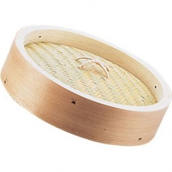 中国製 中華セイロ 蓋 27cm 写真1