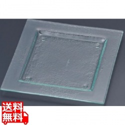 タイガーグラス スクエアプレート 240162-192-00 クリア 写真1