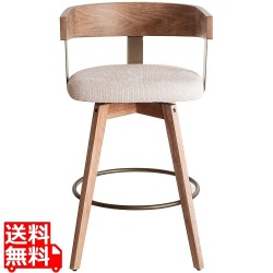 バーチェア KNC-J3193 ナチュラルアイボリー 写真1