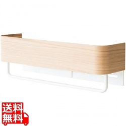 タオルハンガー 幅25 木目柄 HG-250M ナチュラル 宮武製作所 写真1