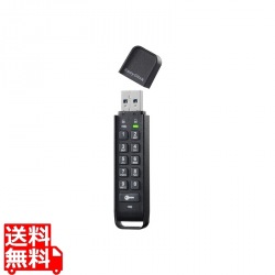 アイ・オー・データ機器 64GB パスワードボタン付き セキュリティUSBメモリー ED-HB3/64G 写真1