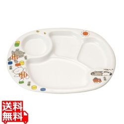 お子様食器 こぐまちゃん オーバルプレート 大 E15 KO 写真1