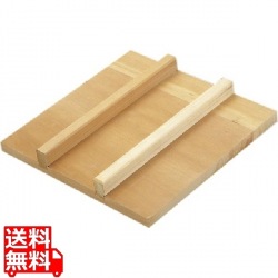 玉子焼用木蓋(スプルス)24cm用 写真1