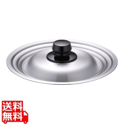 アルミ 雪平鍋用兼用蓋 小(15?18cm用) 写真1