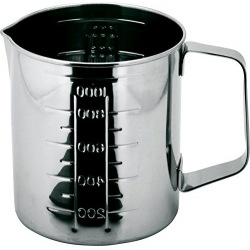 ミツワ 18-8 口付 計量水マス 1L 写真1