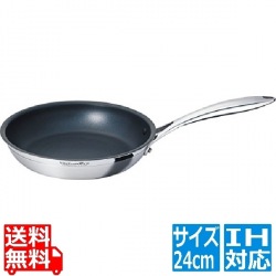 ビタC・プロ マジックコートフライパン 24cm No.0333 ※ IH対応 IH (100V/200V)とガス火対応 写真1