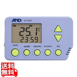 防滴型温度データロガー AD-5326T 写真1