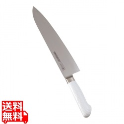 抗菌カラー庖丁 牛刀 27cm MGK-270 ホワイト 写真1